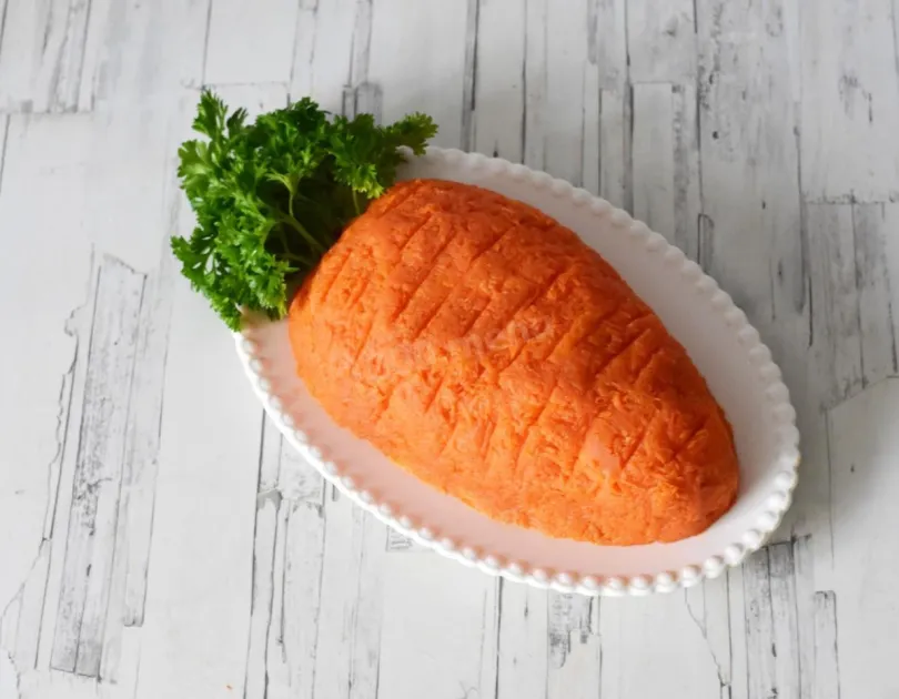 Салат Морквина з копченою куркою